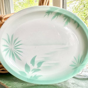 Tropical Restaurant Ware Platter From Jackson China Made In U.S.A.