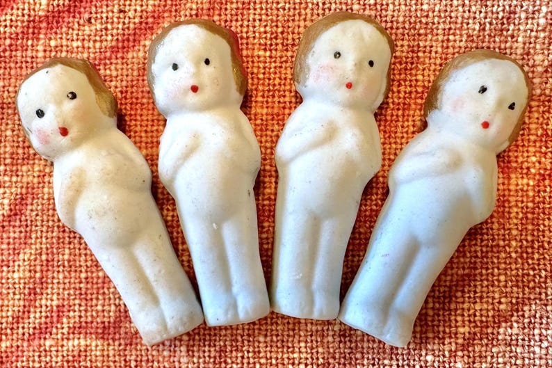 Tiny Frozen Charlotte Dolls Each One Sold Individually Etsy UK