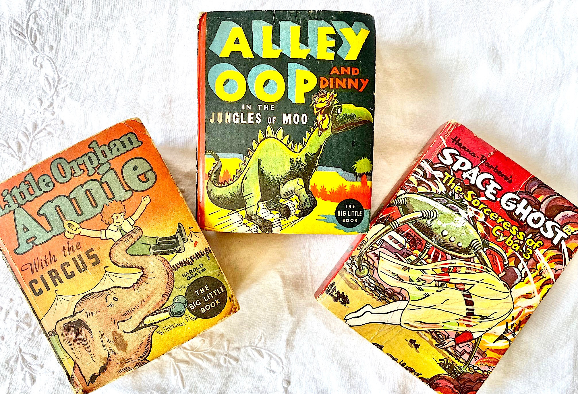 Three Terrific Hard Cover Books From The Big Little Book Series – Each One Sold Individually