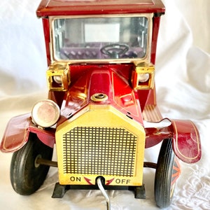 Staré plechové autíčko - GRAND-PA CAR - made in Japan - Rosko