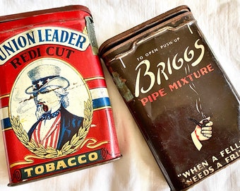 briggs tobacco tin Antique Briggs Tobacco Tin