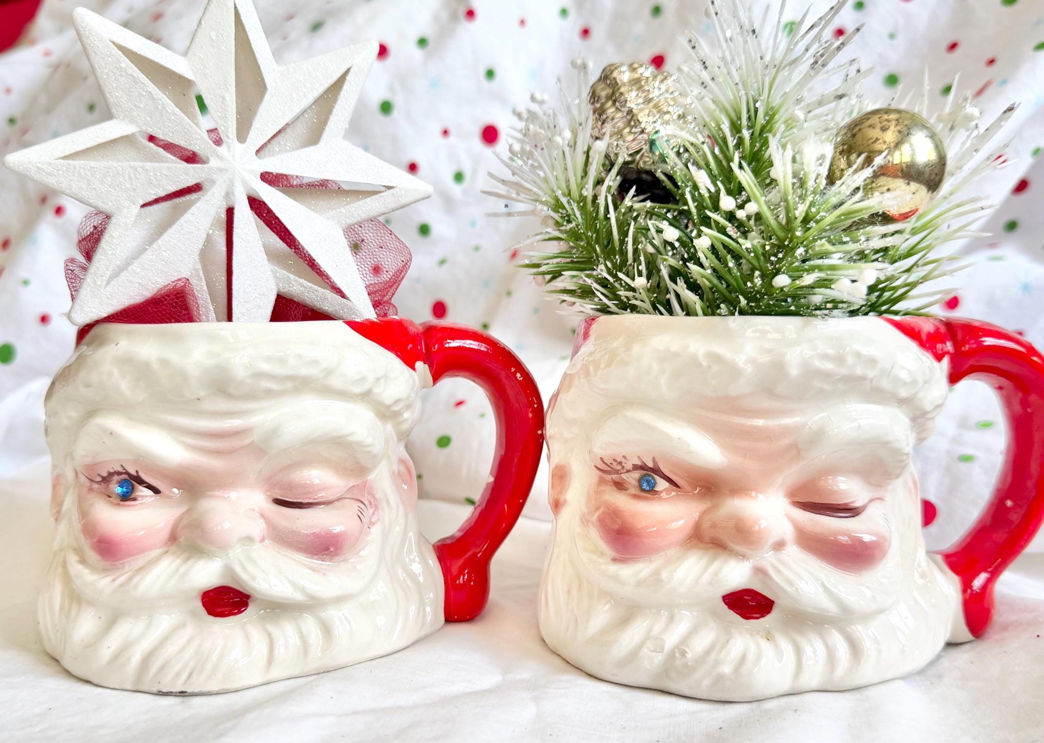 Vintage Japan Santa - Etsy