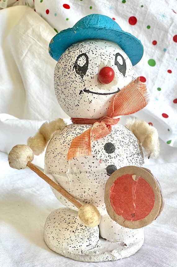 Musical Putz Snowmen Made in Japan – Each One Sold Individually - Etsy