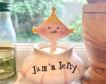 Jam 'N Jelly Pixie Ware Condiment Jar From Holt~Howard