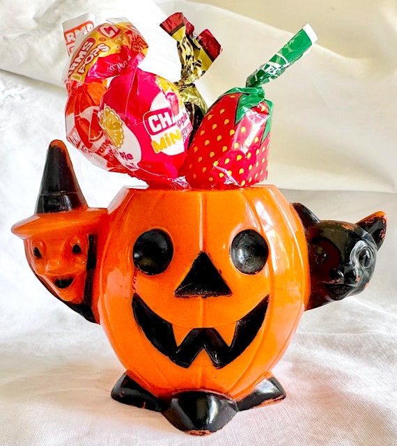 Hard Plastic Jack-o-lantern From Rosbro Plastics - Etsy