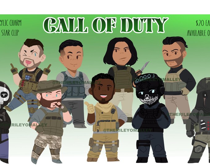 Call of Duty Keychains - Etsy Canada