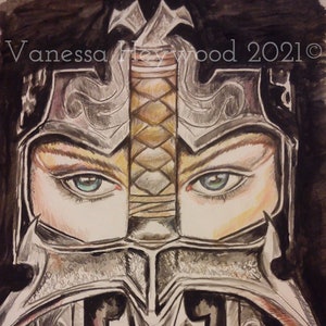 Princess Warrior (A4 Print)