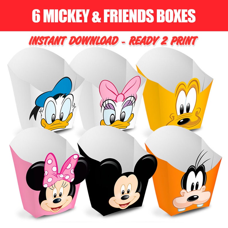 mickey mouse toy boxes