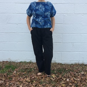Hand Block Floral Cotton Tunic from India