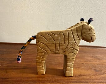 Small Zebra Figure / Toy