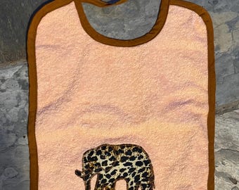 Elephant Print Bib from Kenya