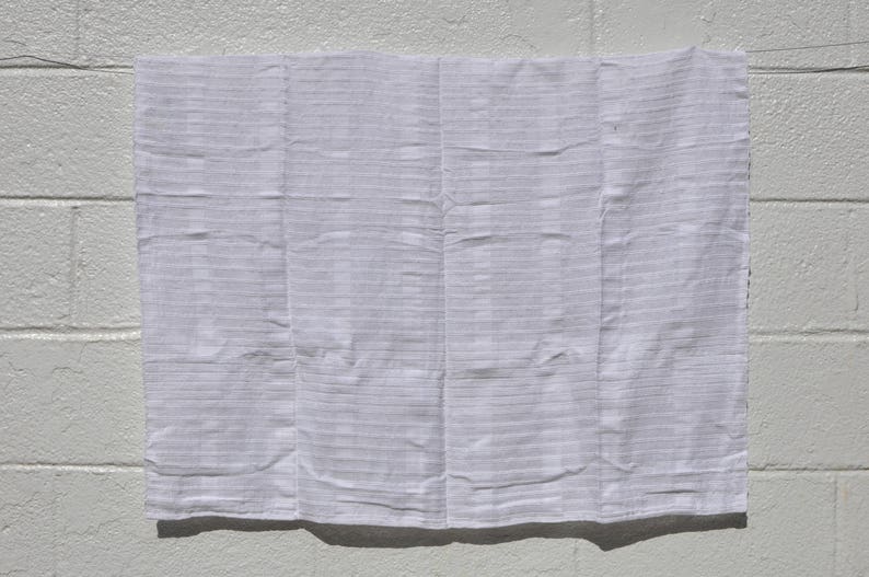 Handwoven White Ethiopian Cotton Baby Blanket Etsy