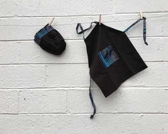 Apron and Chefs Hat - Made in Kenya