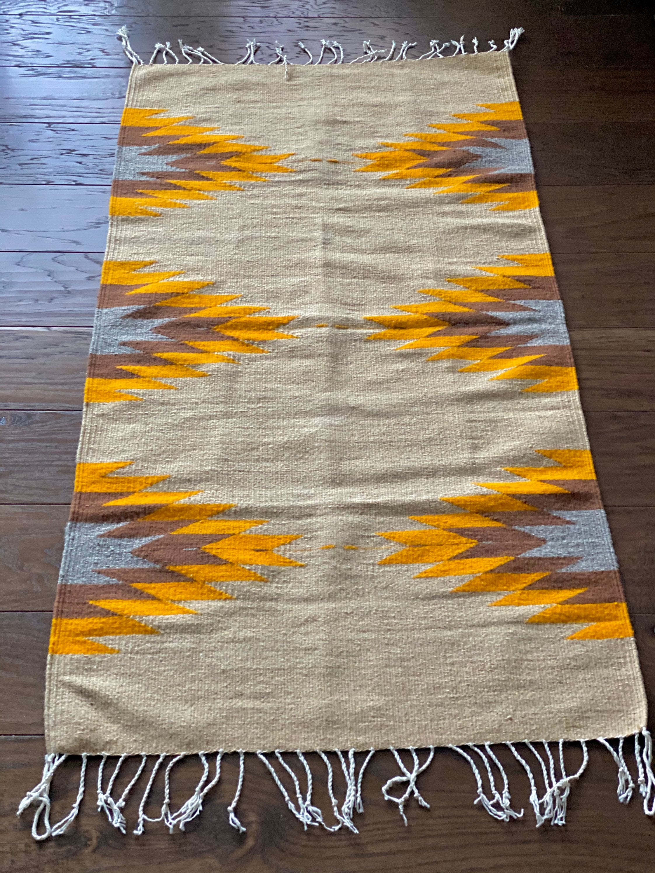 Handwoven Wool Rug Oaxacan Rug Home Decor Living Room Etsy