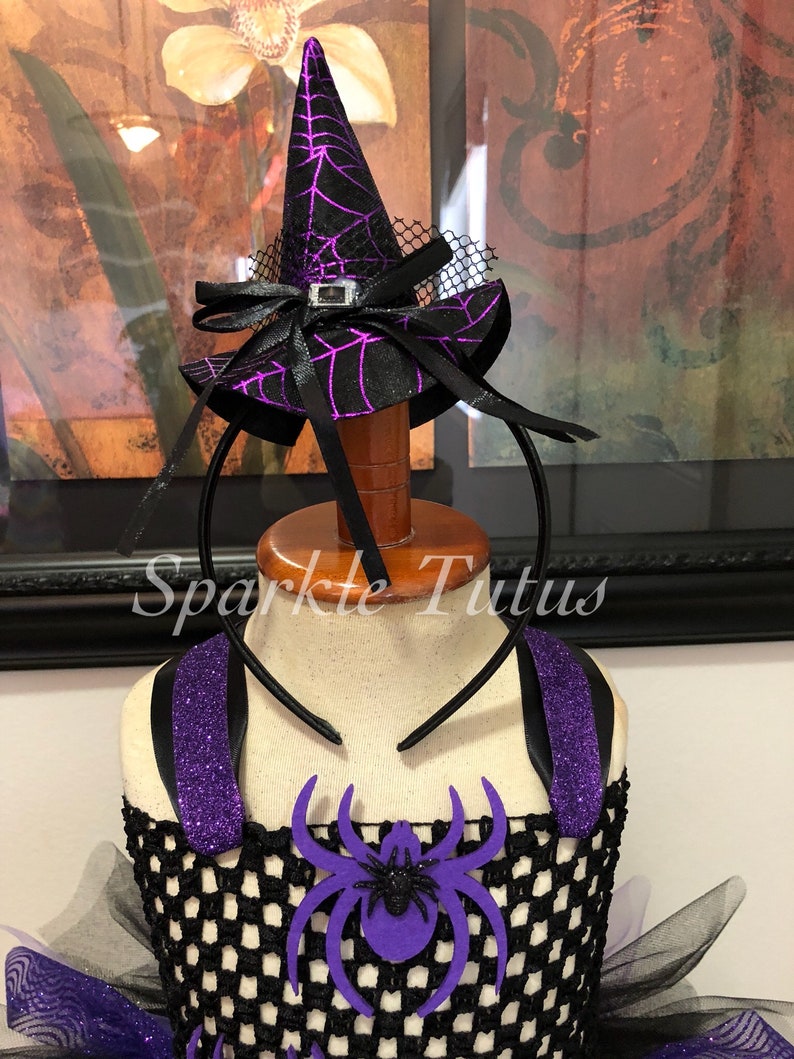Witch Tutu Dress Witch Halloween costume Halloween Tutu Dress. Girls Costume