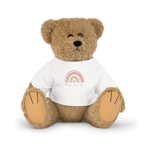 Jesus Loves Me Rainbow Stuffed Animal - Bear