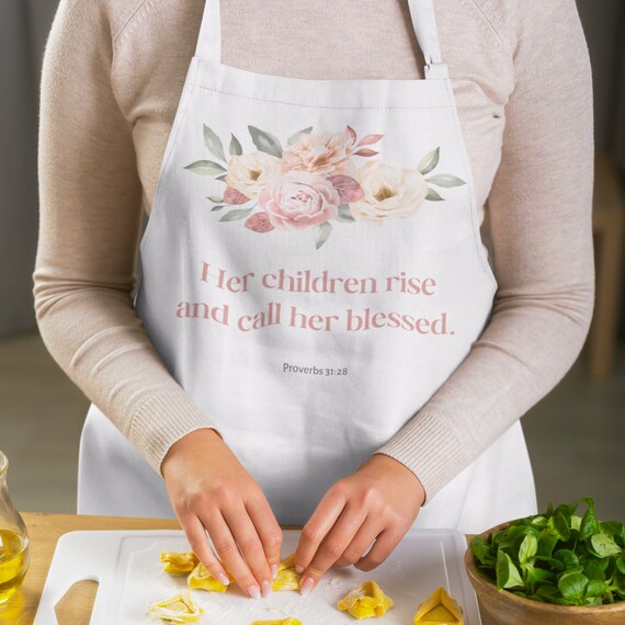 Her Children Arise and Call Her Blessed {Apron} Her Children Arise and Call Her Blessed {Apron}
