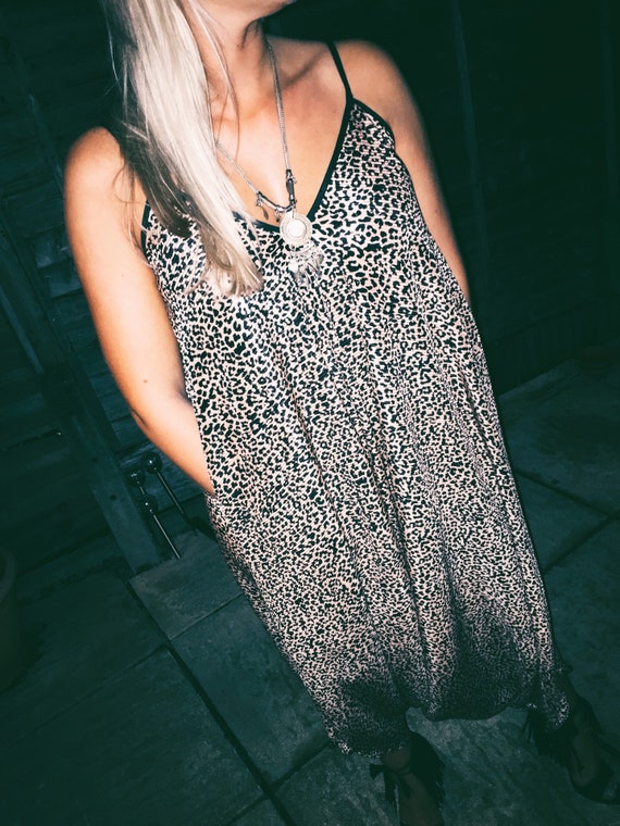 boho harem jumpsuit
