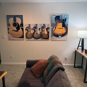 Lila Paisley Telecaster Bassgitarre Foto | Joe Riggios Papa-T (Digital Download) Bild 3