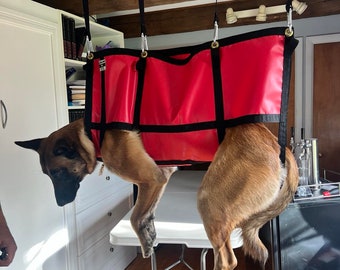 Dog grooming sling large hotsell