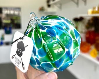 Coastal Mix Ornament- Opaque - Handblown Glass