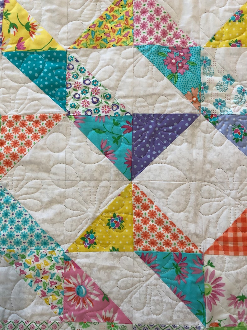 Multi Color Patchwork Jorts /RANDOM SELECTION main image 1