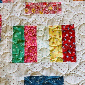 Multi-colored Patchwork Quilt - Etsy