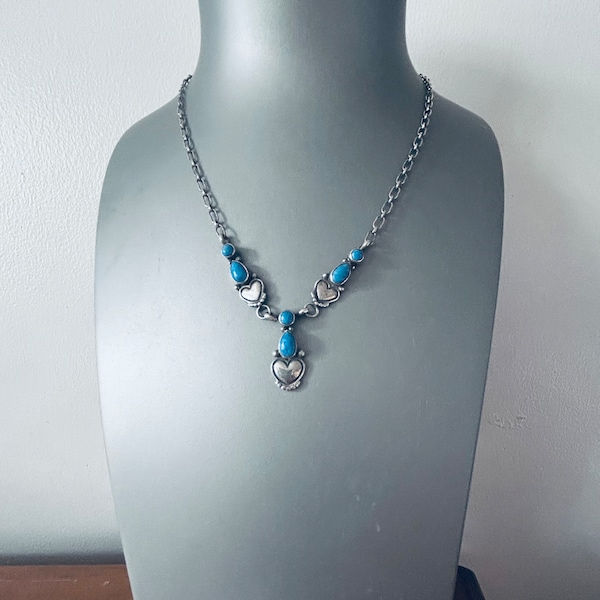 Denim Necklace - Etsy