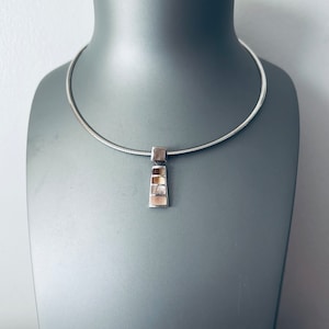 Pink MOP Sterling Necklace Southwestern