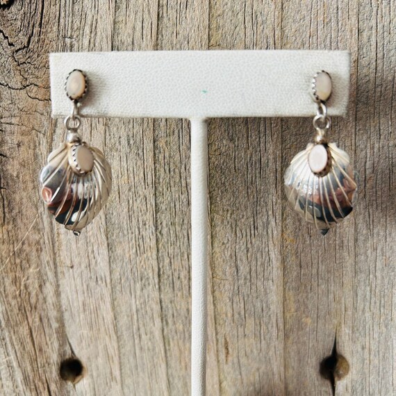 MOP Sterling Silver Earrings - image 7
