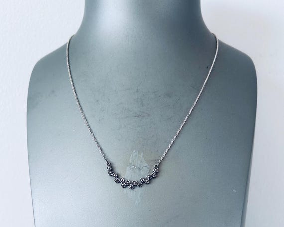 Boma Marcasite Sterling Silver Necklace
