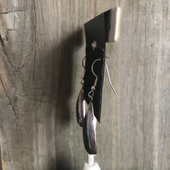Abalone Sterling Silver Earrings Southwestern - image 3