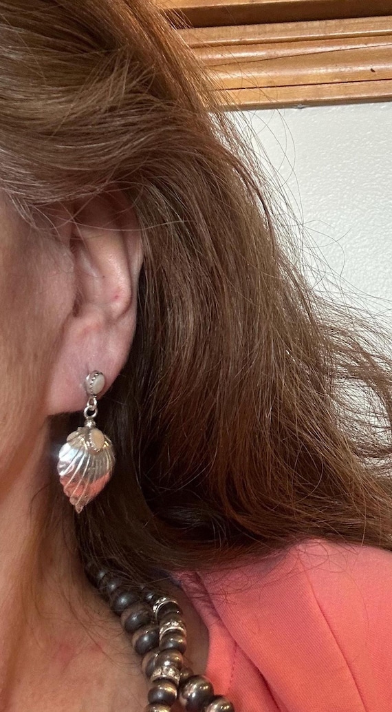 MOP Sterling Silver Earrings - image 3