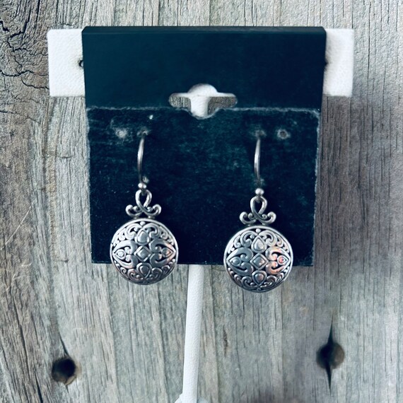 Sterling Silver Bali Style Earrings - image 8
