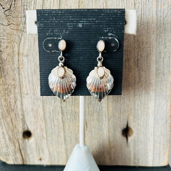 MOP Sterling Silver Earrings - image 9