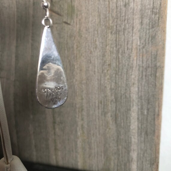 Abalone Sterling Silver Earrings Southwestern - image 4