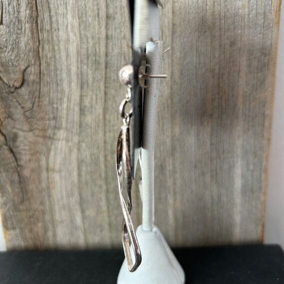 Sterling Silver "Swirl" Earrings Elysium - image 3