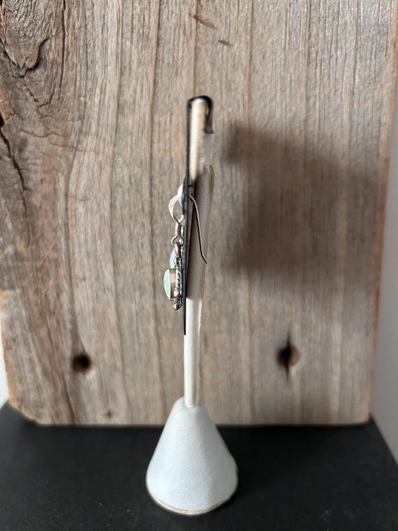 Opal Sterling Silver Earrings - image 5