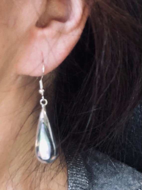 Abalone Sterling Silver Earrings Southwestern - image 8