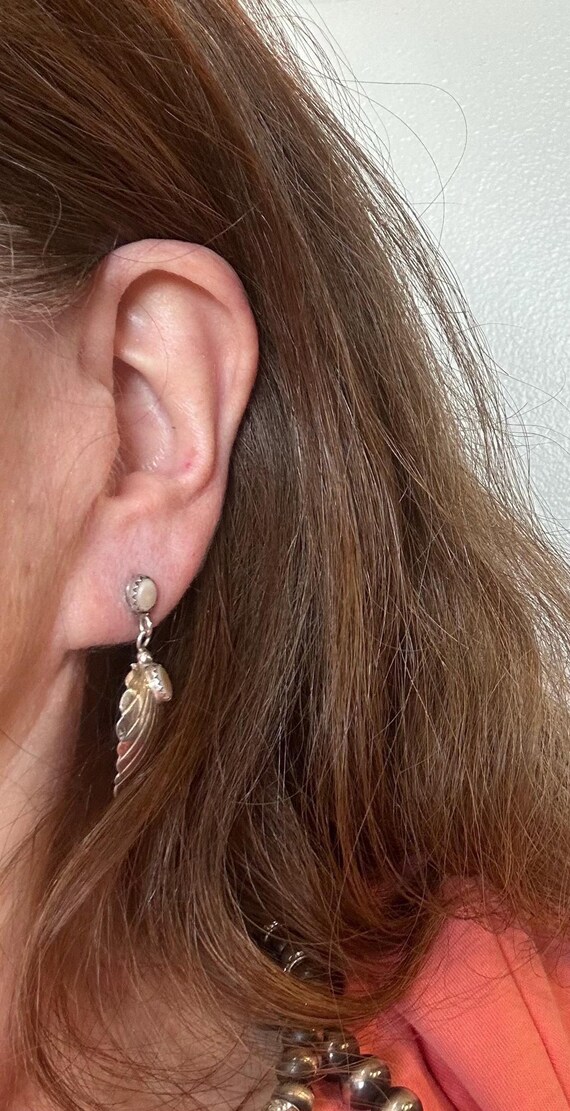 MOP Sterling Silver Earrings - image 2