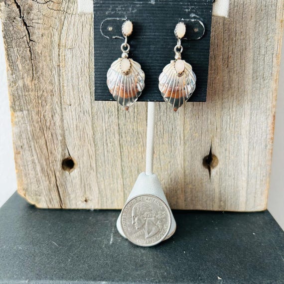 MOP Sterling Silver Earrings - image 4