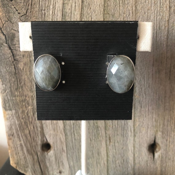 Labradorite Sterling Silver Earrings Jay King - image 1