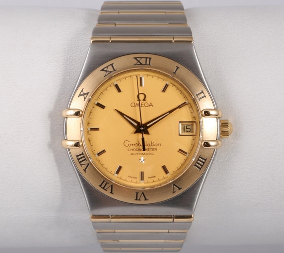 omega constellation two tone