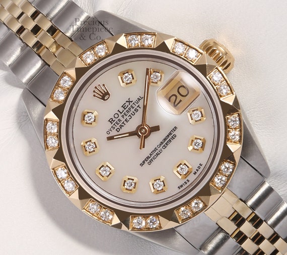 Rolex Lady Datejust 26mm Two Tone 18k 