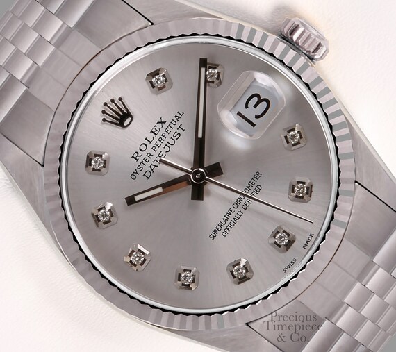 Rolex Datejust 36mm Stainless Steel 18k 