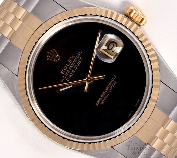 rolex onyx datejust