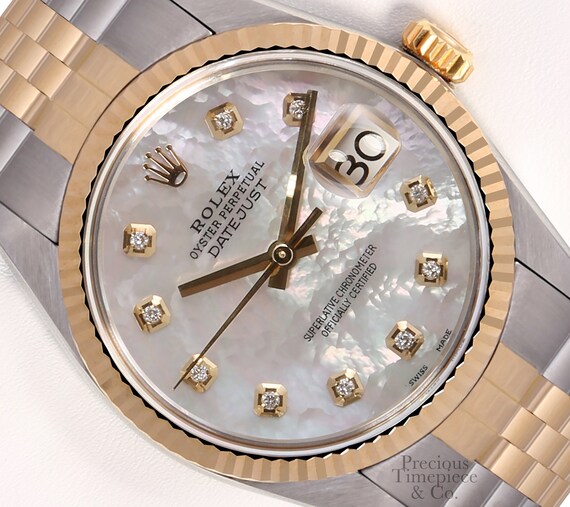 rolex datejust 36 2 tone
