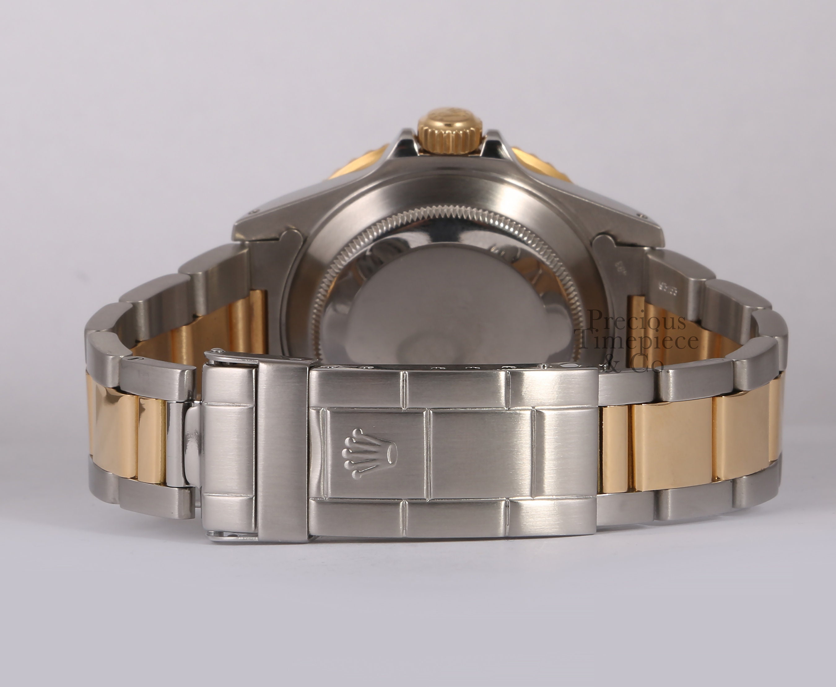 ROLEX SUBMARINER date 16613 S/Steel 18k goud blauw | Etsy België