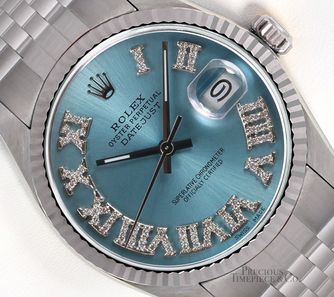 rolex datejust ice