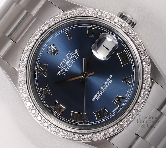 navy face rolex